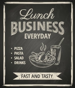 sandwich-board-advertising-lunch