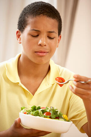american_boy_displeased_with_salad
