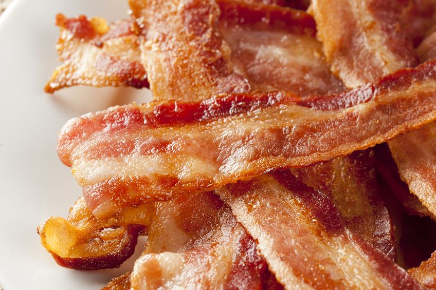 Bacon manufacturing is about food technology